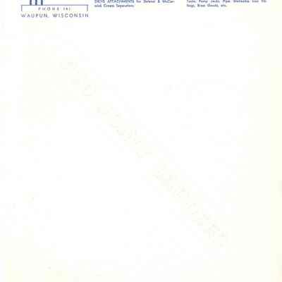 Breyer Bros., Whiting & Co. Letterhead
