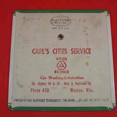 Trivet, Hot Plate, Carl's Cities Service