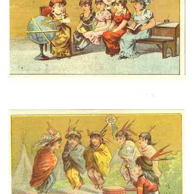 Advertising cards for N. K. Fairbank & Co. Laundry Soaps