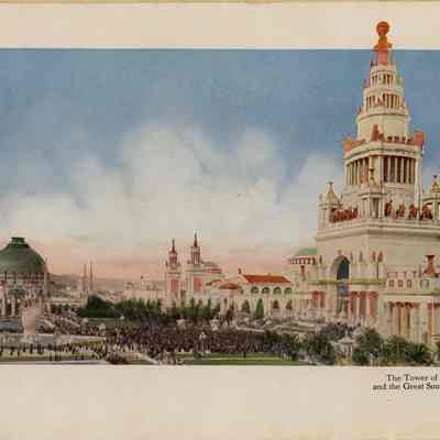Booklet of the Panama Pacific Exposition.