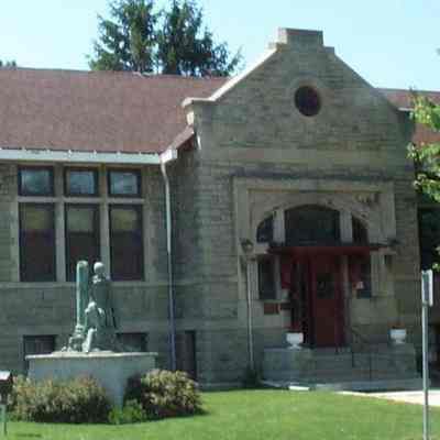 Photograph, Carnegie Library, Museum