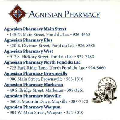 Agnesian Pharmacy Magnet