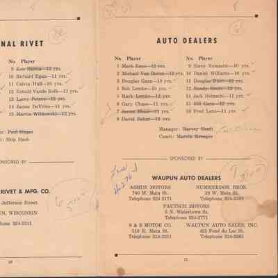 Pages 10 and 11