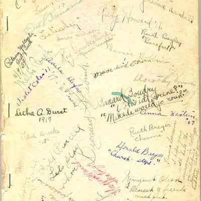 Yearbook, Waupun High School, 1918, No Cover