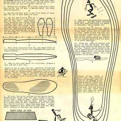 Instructions from The Handcrafters of Waupun.