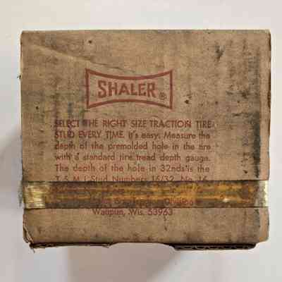 Tire Studs, Shaler Company, Pavement Saver Tire Studs, 1000 Count, Full Box
