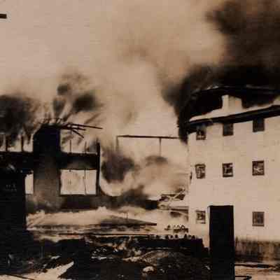 Post Card, Shaler Fire