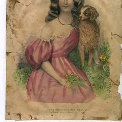 Love Me, Love My Dog Litho