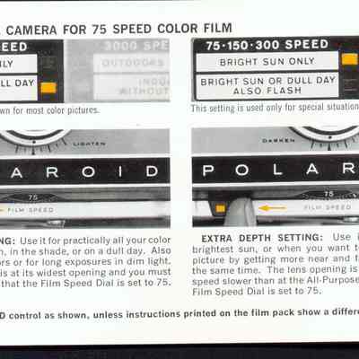 Polaroid 230 Land Camera Instr