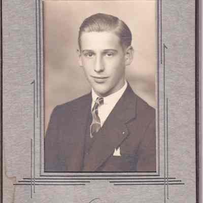 Photo, Unidentified Man 1946