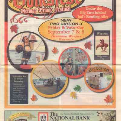 Program, Volksfest, 2012