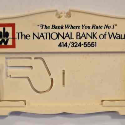 Calendar Holder, National Bank