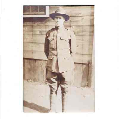 WWI, Photograph, Private Lloyd Emerson