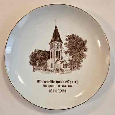 Plate, United Methodist Church
