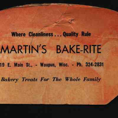 Promotion, Martin's Bake-Rite