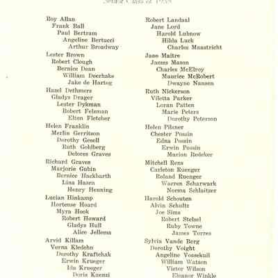 1938 Senior Class