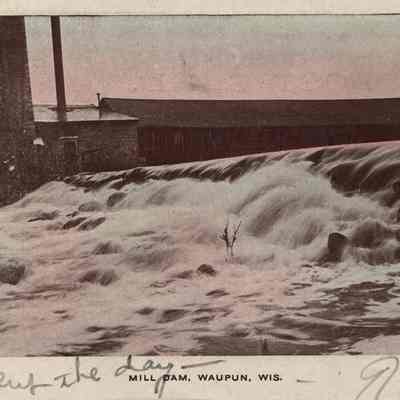 Postcard, Canning, Mill Dam