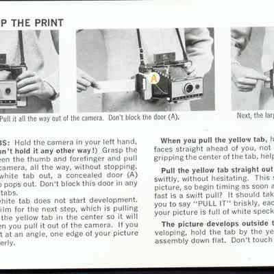 Polaroid 230 Land Camera Instr