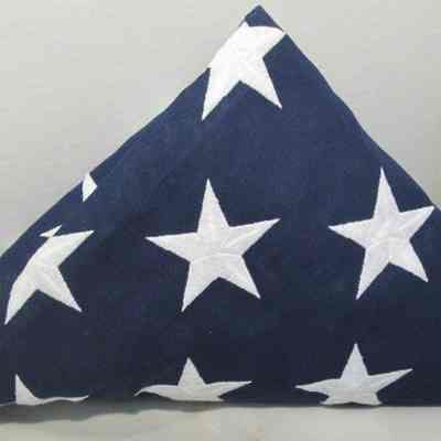 US Funeral Flag from the Gray Family