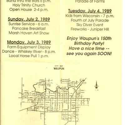 Sesquicentennial Celebration of Waupun