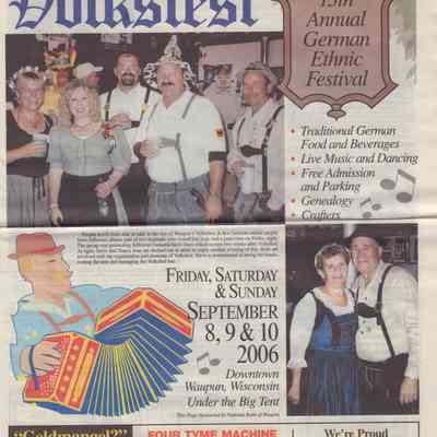 Program, Volksfest, 2006