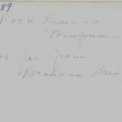 P. 89, Rock River.