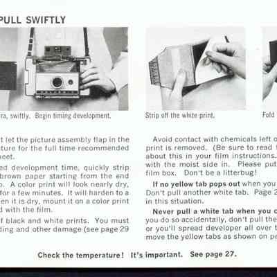 Polaroid 230 Land Camera Instr