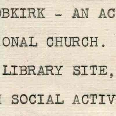 Nettie Hobkirk, Mrs. Robert Hobkirk
