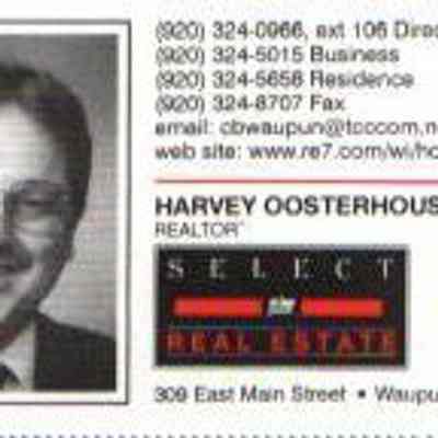 Business Card, Select Real Estate, Harvey Oosterhouse