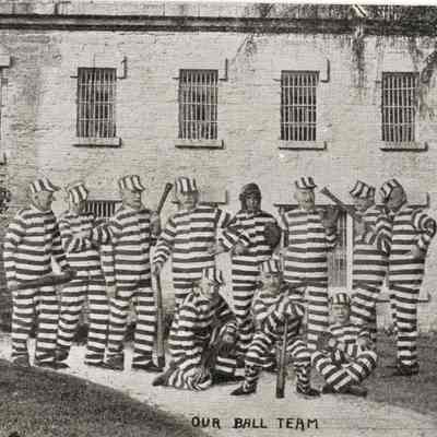 Postcard Stanley Johnson Prisoner Series Our Ball Team
