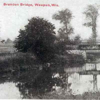 Postcard, Brandon Bridge