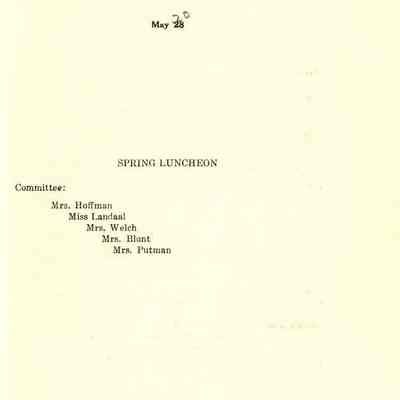Philharmonic Music Club Fourth Year 1911.