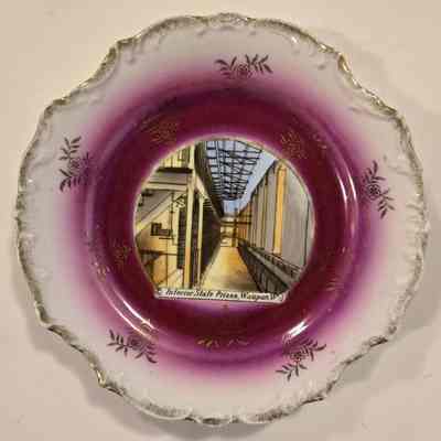 Souvenir, Dish, Interior, Wisconsin State Prison