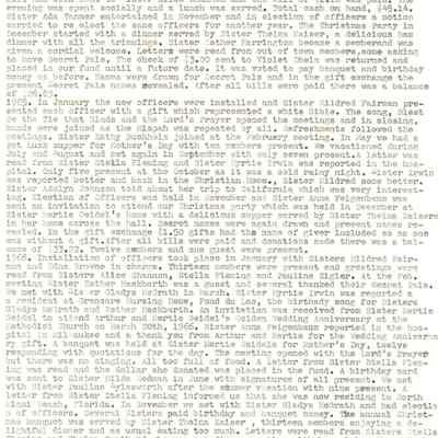 Past Noble Grand History, Eastern Star and Masonic Lodge