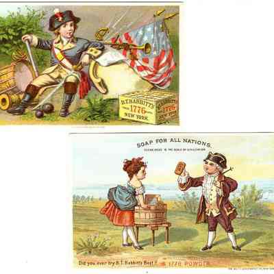 Advertisements for B. T. Babbitt's Soap & 1776 Powder