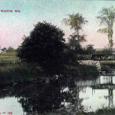 Postcard, Brandon Bridge, No 188