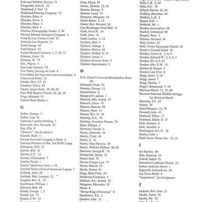 List of people and places in Waupun 1839-1989