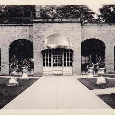 Photograph, Corrections, Wisconsin State Prison, Inside Main Gate at Wisconsin State Prison