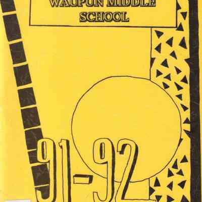 Waupun Middle School 91-92