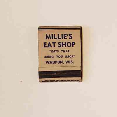 Matchbook, Millie's Eat Shop
