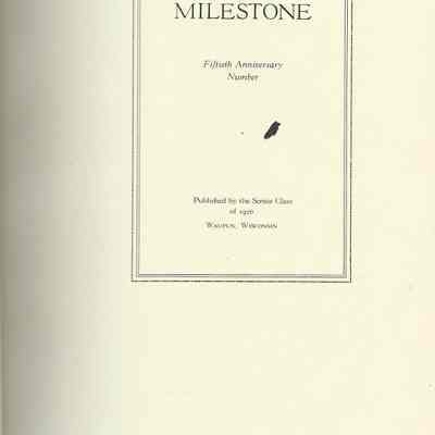 1926 Milestone