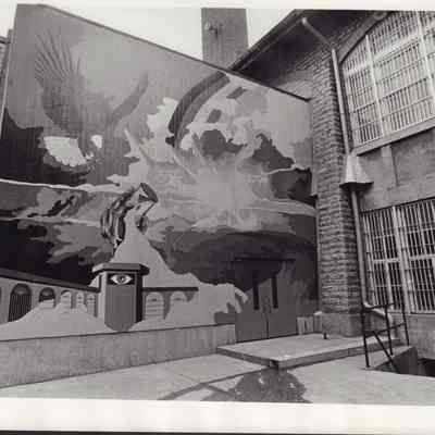 Photograph, Corrections, Wisconsin State Prison, Mural