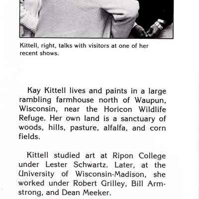 Kay Kittell handout.