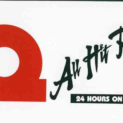 Bumper Sticker, 99Q "All Hit Radio, 24 Hours on 99 FM"