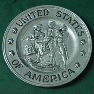 USA Commemorative Plate