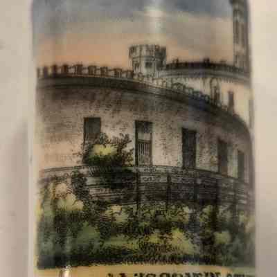 Souvenir, Toothpick Holder, Wisconsin State Prison