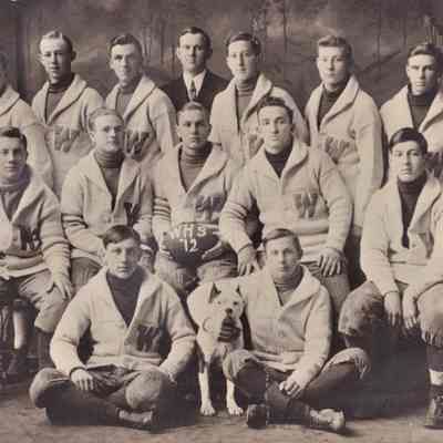 Waupun High School - class of (1912) Football team photo