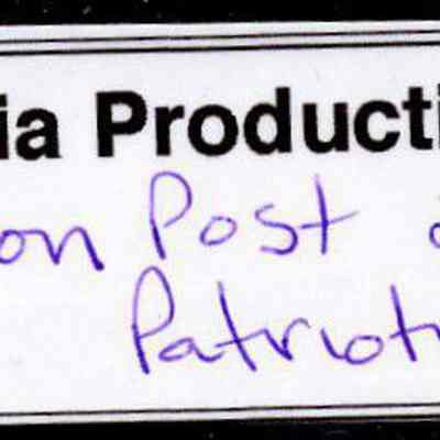 VHS Tape, WHS Media Productions, American Legion Post 210, Patriotic Day, 2002