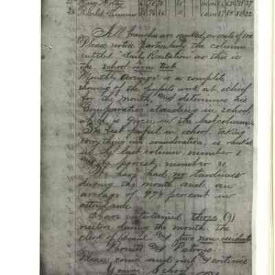 Page from book of History of Waupun Area Schools