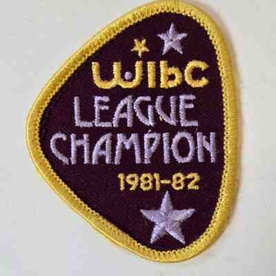 Patch, Bowling, WIBC, 1981-82, League Champion, Tulip Lanes, Liz Nitschke